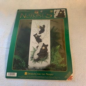 Natures Window Honey Bears Cross Stitch Kit #5415